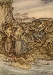 Blumenkränze, Illustration aus 